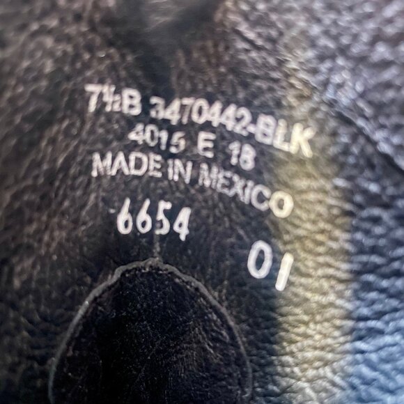 Frye Women's Billy Stud Short Western Boot Black Size 7.5 - Picture 3 of 7